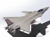 0.2mm layer height, 1 wall for the main body, 8% infill, complete version, with side missile bays, belly missile bay, foldable landing gear, assembly, multi-color, length approx 350mm