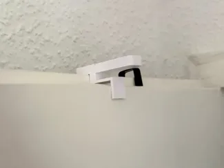 Doorstop to keep the door open a little for cats