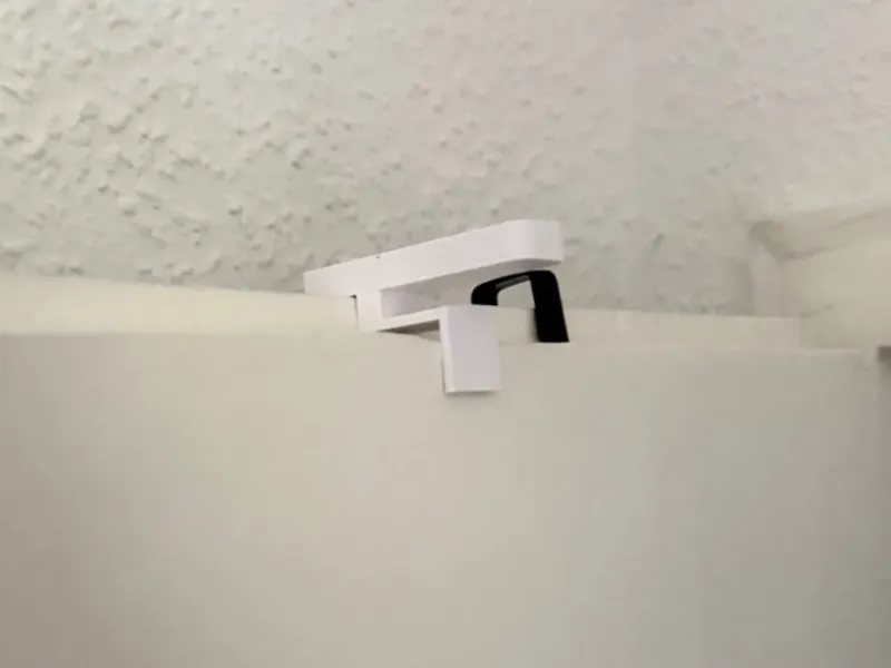 Doorstop to keep the door open a little for cats