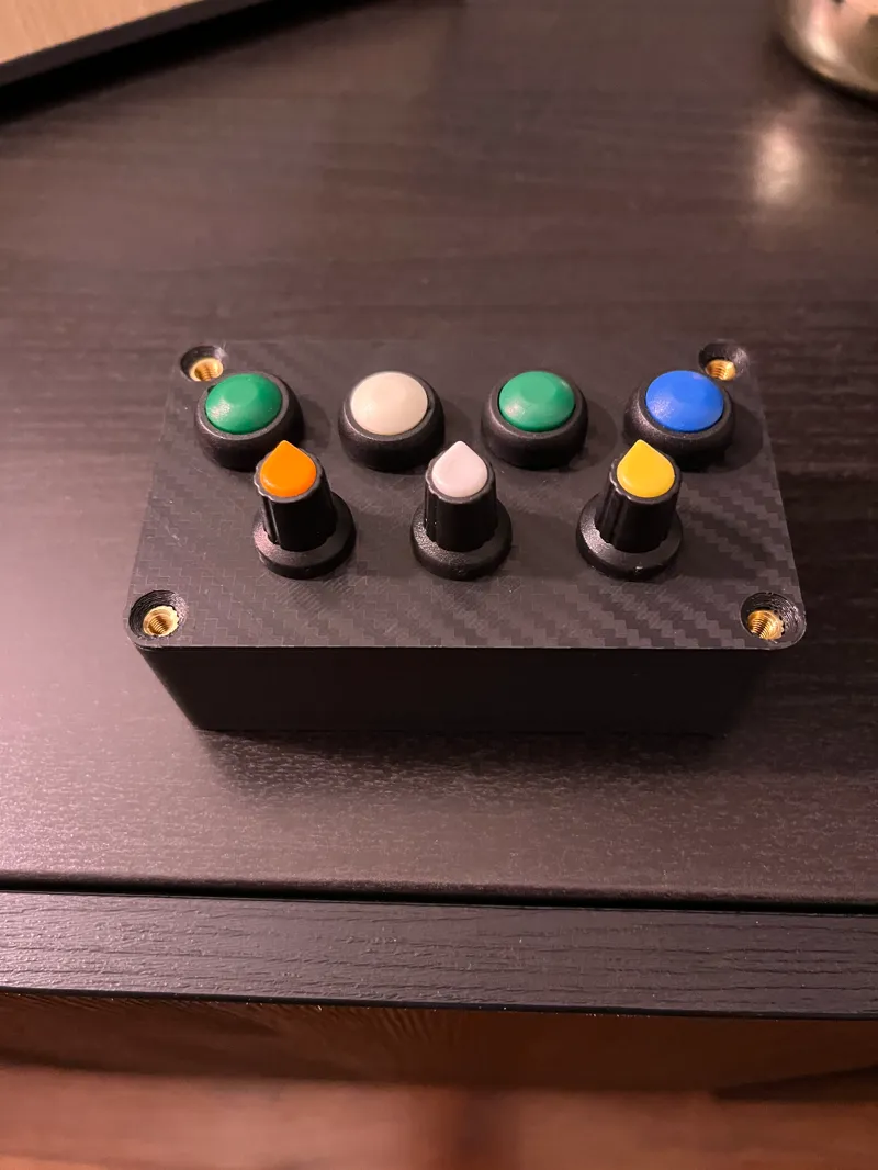 Button Box sim racing  simracing race push  