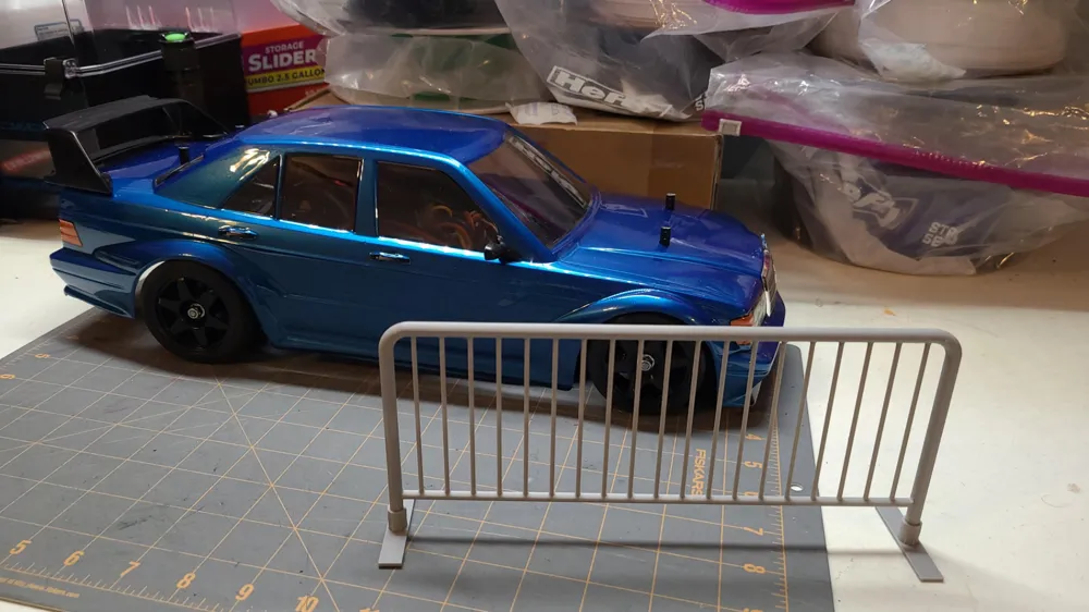 RC Drift Crowd Control Railing by Quick5pnt0 MakerWorld: Download Free ...