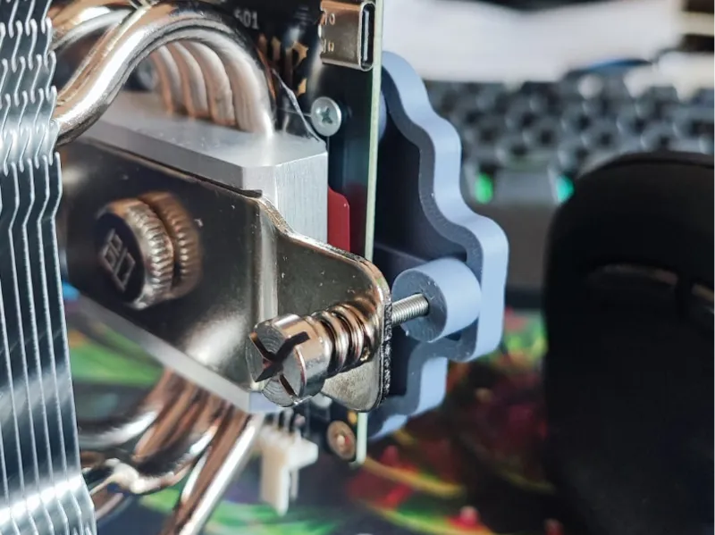 Bitaxe Gamma 601 heatsink support 