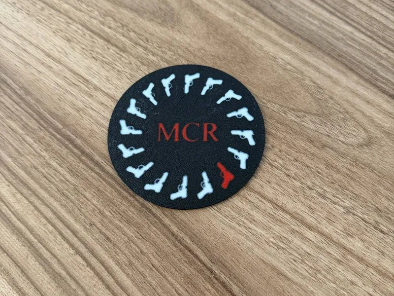 My Chemical Romance Revenge gun Coaster