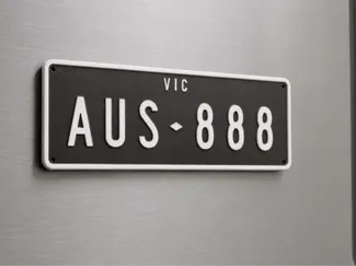 Australia Victoria Premium License Plate