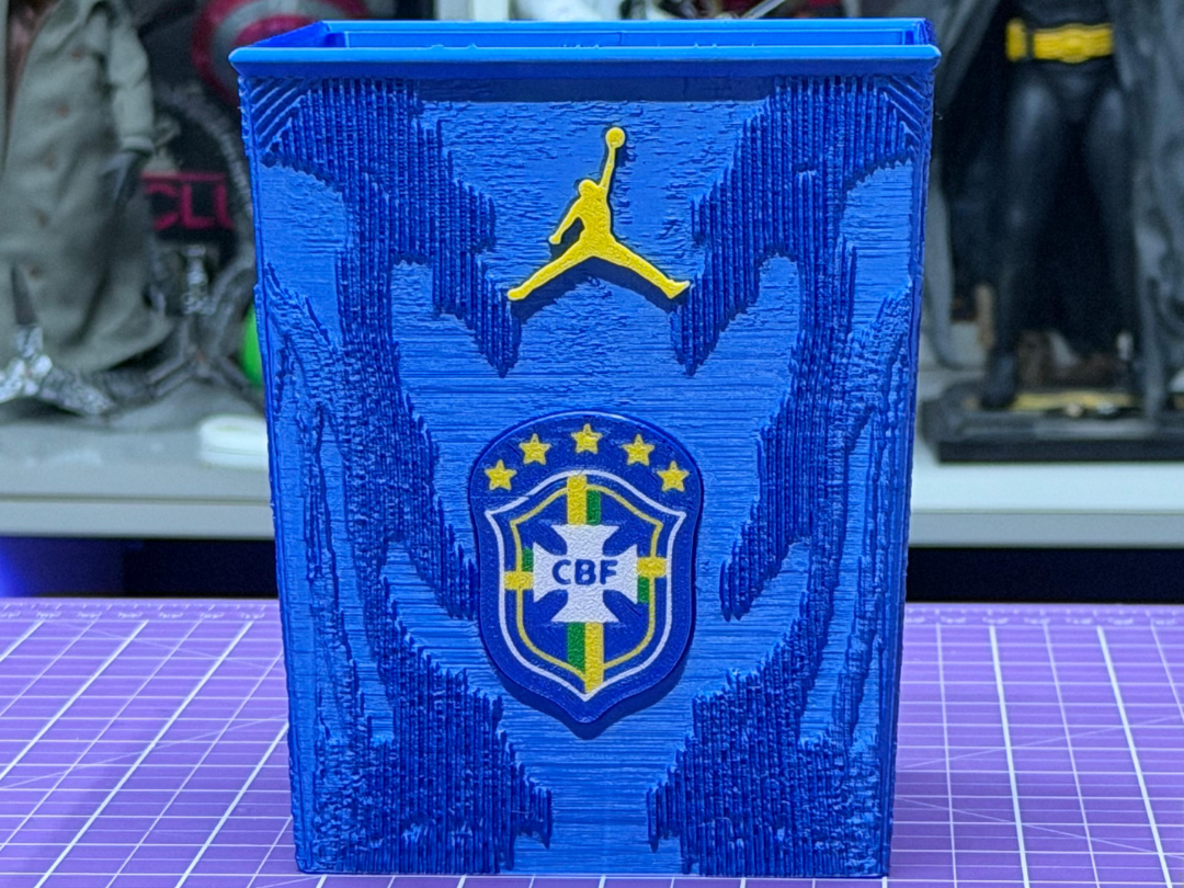 BALDE DE PIPOCA SELEÇÃO BRASILEIRA AZUL JORDAN 
