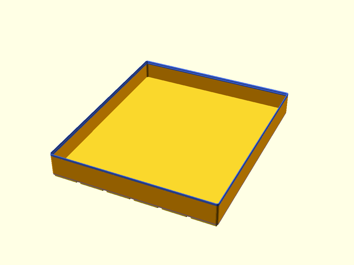 Miniatura 6 do modelo 3D Gridfinity Paper Tray
