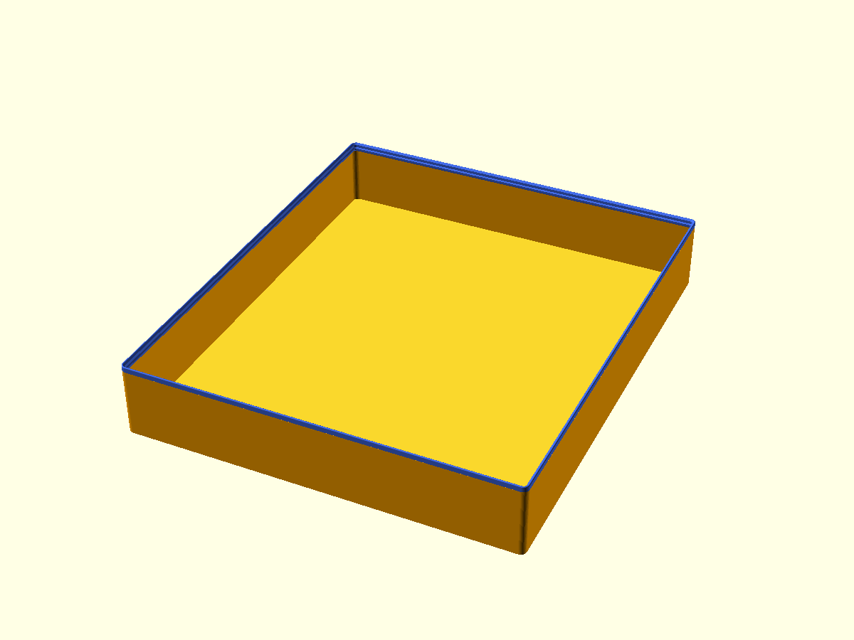 Miniatura 4 do modelo 3D Gridfinity Paper Tray
