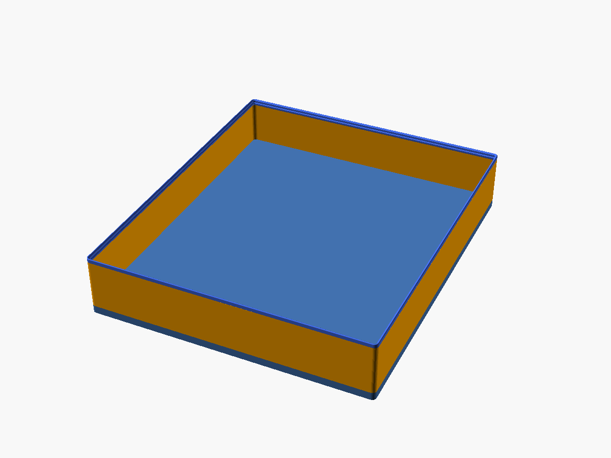 Miniatura 5 do modelo 3D Gridfinity Paper Tray