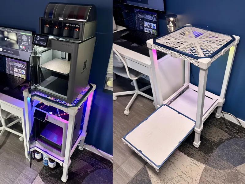 Multipurpose Printer Stand with Drawer