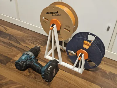 Easy Fast Spool Respooler 100% printed - Free 3D Print Model - MakerWorld
