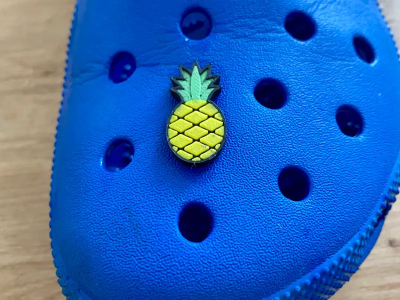 Pineapple Crocs Charm