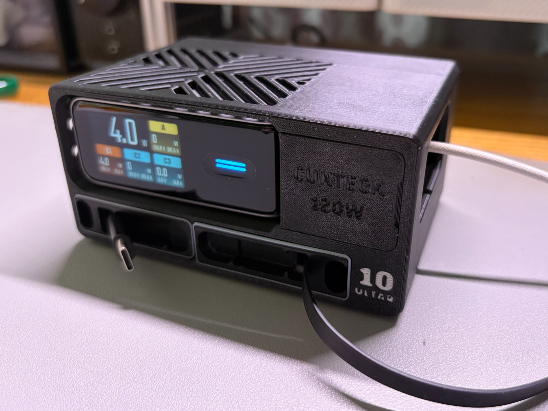 Miniatura 1 do modelo 3D 酷态科 10 Ultra 桌面充电站 底座