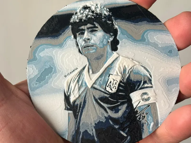 Estampa Diego Armando Maradona