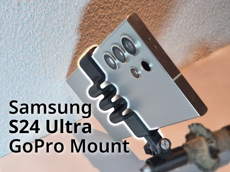 Samsung Galaxy S24 Ultra GoPro Mount