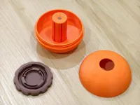 Single Extruder (2 Color) normal support