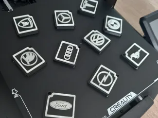 Car Brands Logo Keychains