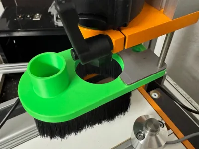 Dust extraction shoe for Stepcraft D3 Series