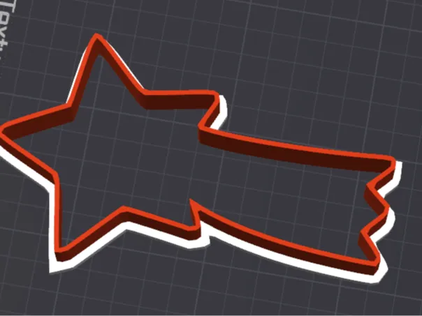 Star of Bethlehem Cookie Cutter