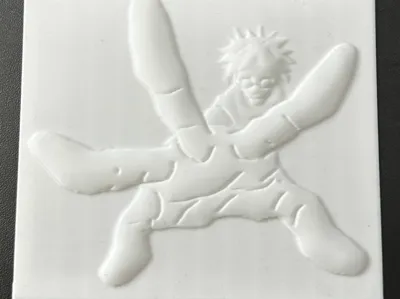Gojo Relief wall art 
