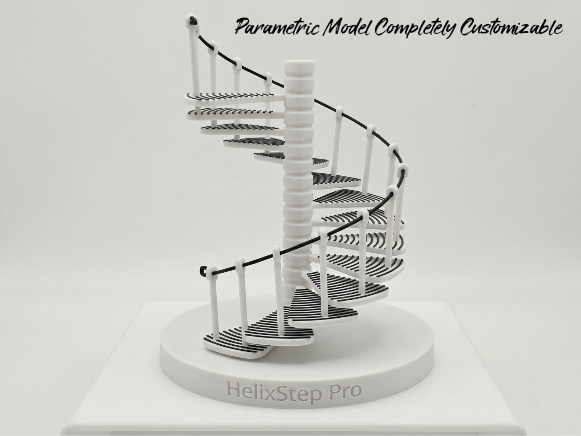HelixStep Pro (Param. Spiral Staircase Generator)