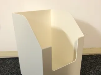 Open top storage box