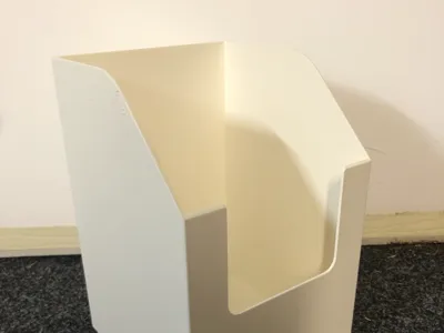 Open top storage box