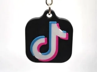 NFC Tag Schlüsselanhänger TikTok