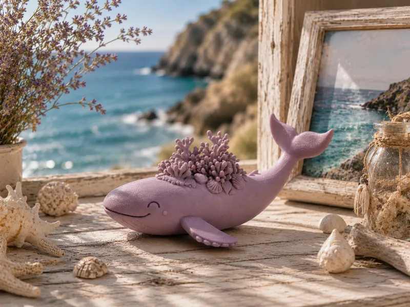 Coral Whale Ocean Spirit