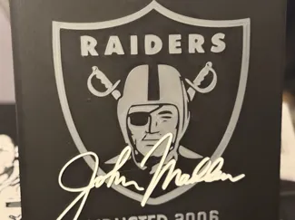 john madden hof plaque 