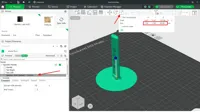 Profile with option to change Sparkler Hole Diameter.