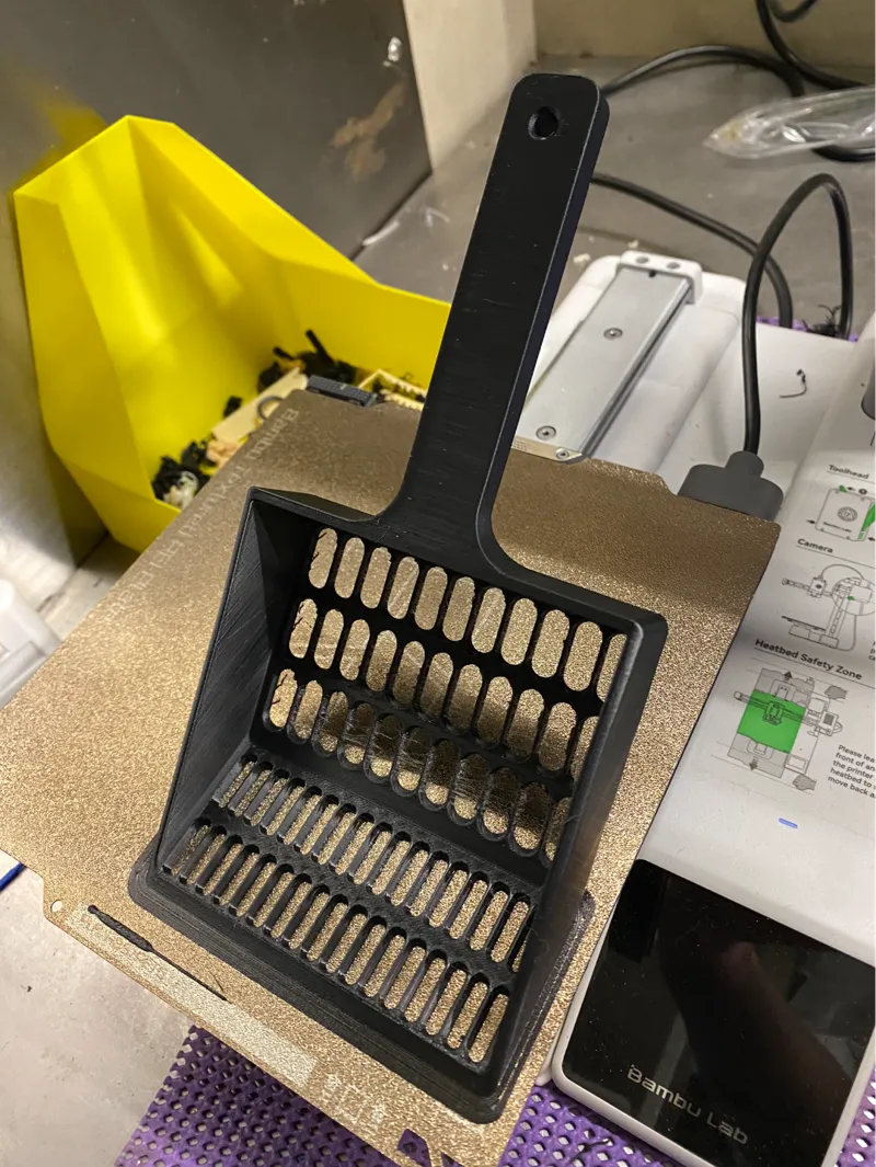 cat litter scoop V2