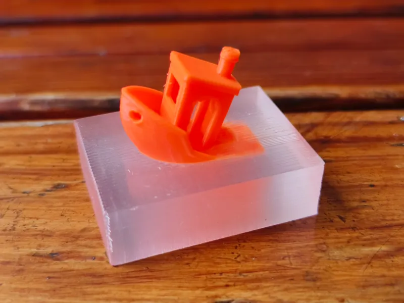 沉没小船 The Sinking Benchy 透明材料复合打印测试