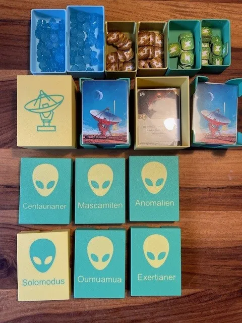 SETI boardgame Insert - Free 3D Print Model - MakerWorld