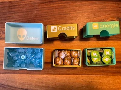 SETI boardgame Insert - Free 3D Print Model - MakerWorld