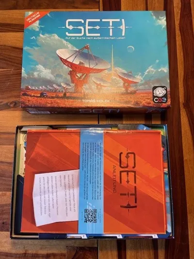 SETI boardgame Insert - Free 3D Print Model - MakerWorld