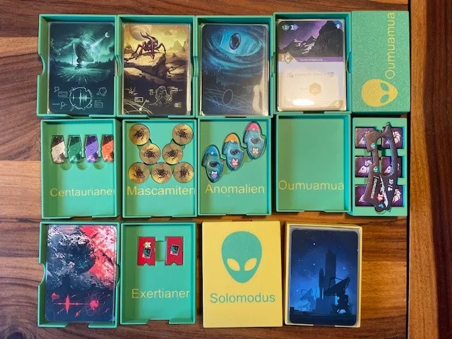 SETI boardgame Insert - Free 3D Print Model - MakerWorld