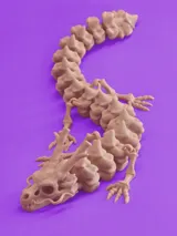 Фигурка Chinese Skeleton Flexi Dragon