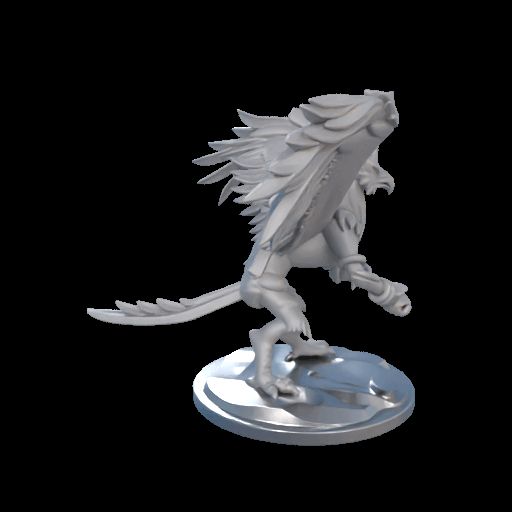 Dungeons & Dragons Frameworks Vrock 3D Model