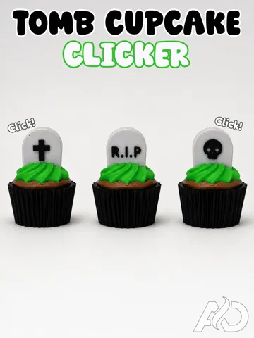 Objeto manipulable: TOMB CUPCAKE CLICKER — vista de referencia 2