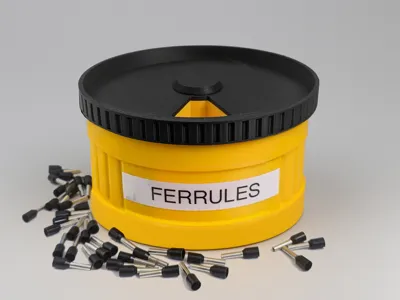 Small Parts Container - Stackable & Locking Lid
