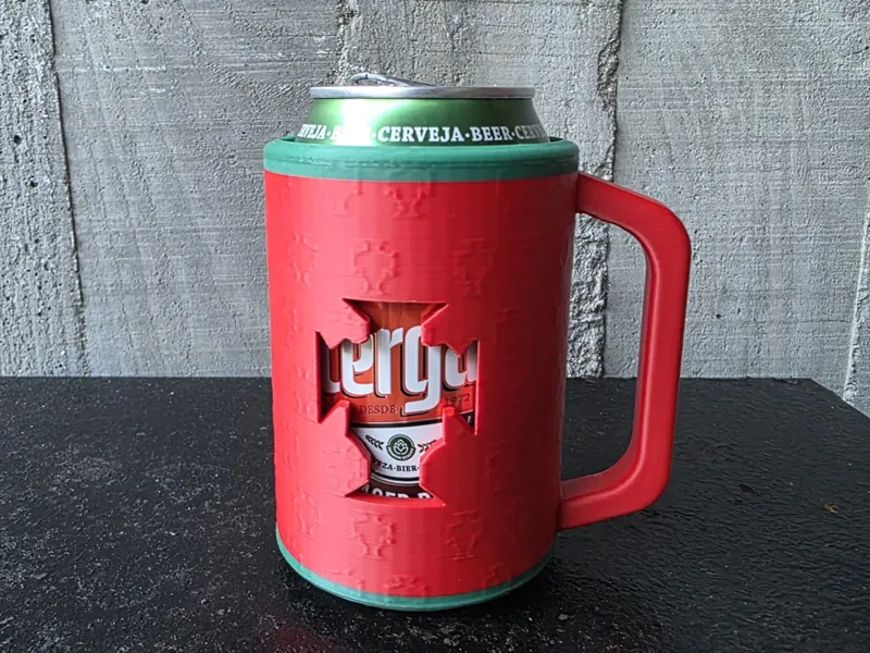Caneca para lata de 33cl Portugal