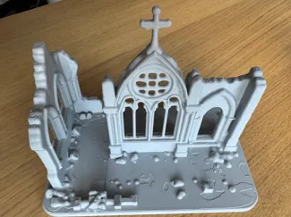 Gothic ruins / scenery for table top gaming