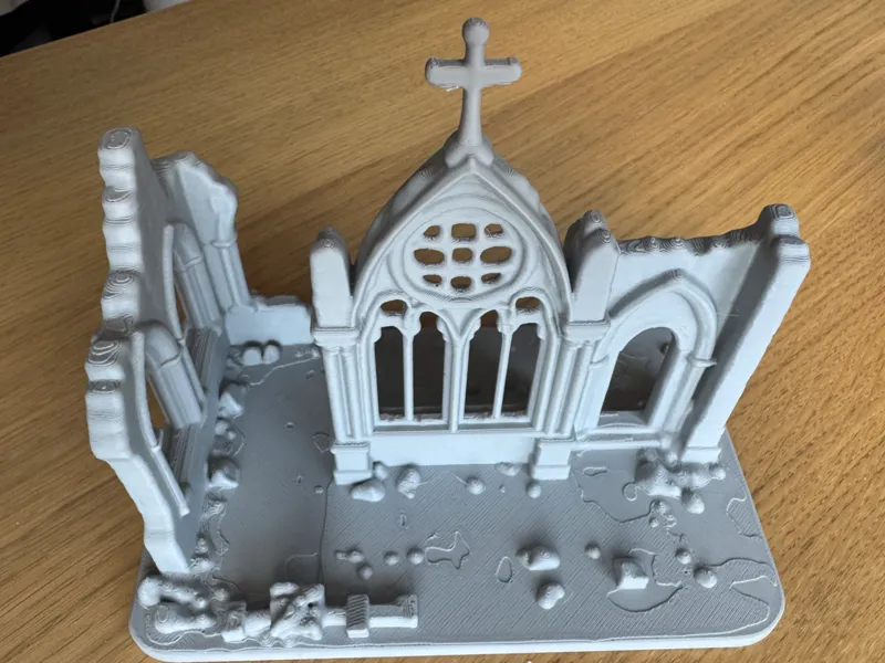Gothic ruins / scenery for table top gaming 