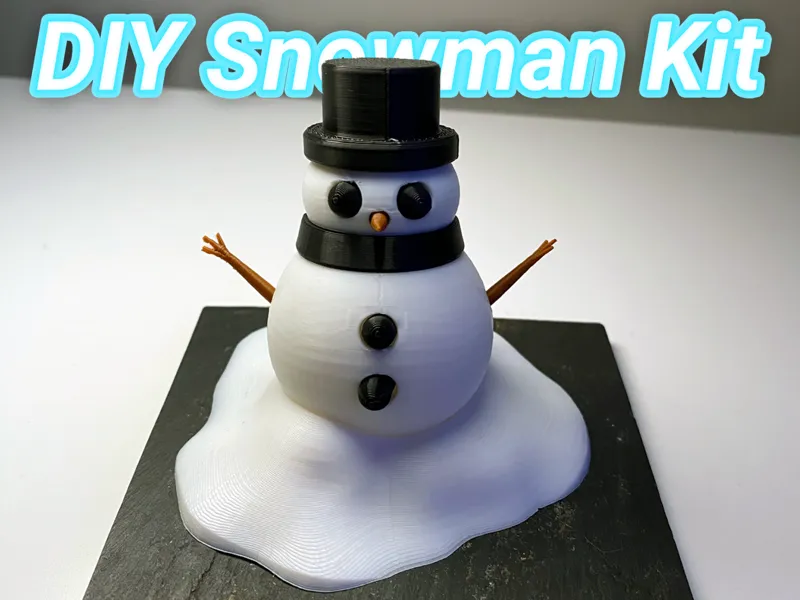 DIY Multicolour Snowman Kit (No AMS)