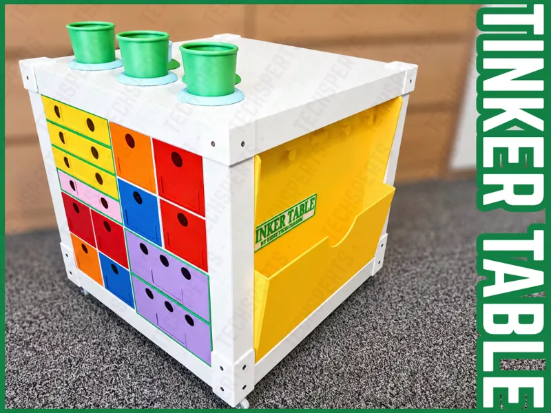 Tinker Table - Ikea & 3D Printing - Craft Table