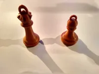 Porte-clés pièces d'échecs — photo 3