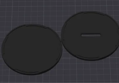 Coin slit lid
