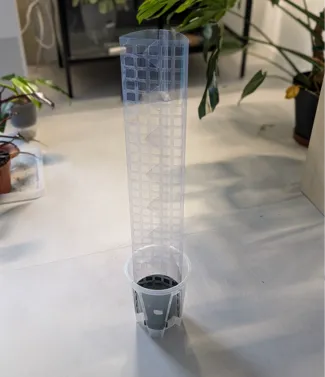 Moss pole holder