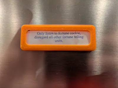 Fortune Cookie Message Frame V2