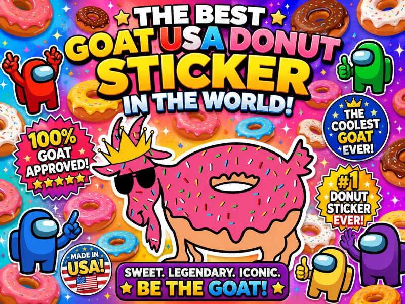 Goat USA Keychain-DONUTS